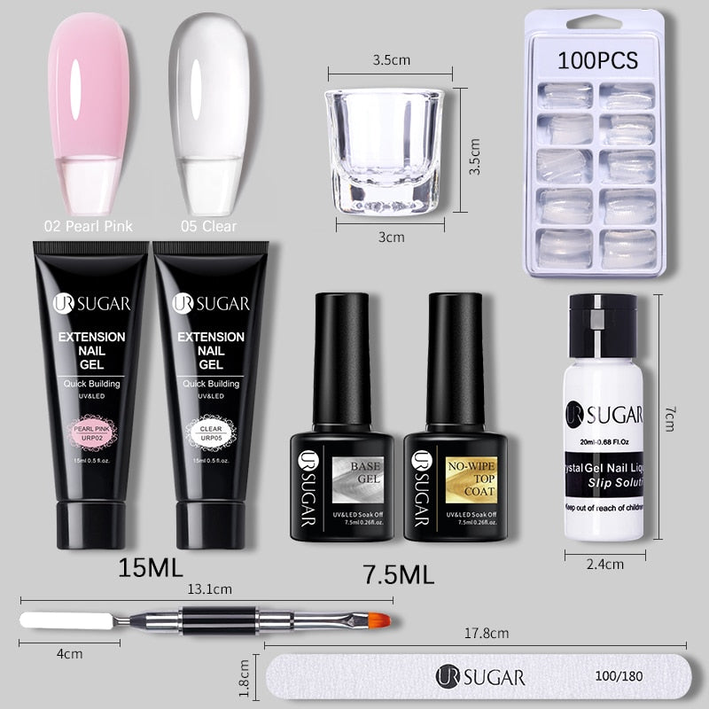 Acrylic UV Gel Extension Nail Gel Kit