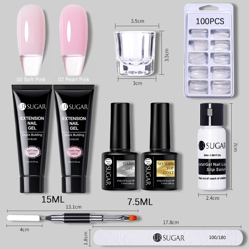 Acrylic UV Gel Extension Nail Gel Kit