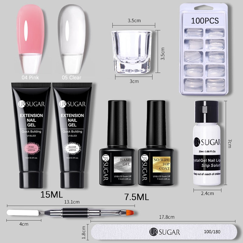 Acrylic UV Gel Extension Nail Gel Kit