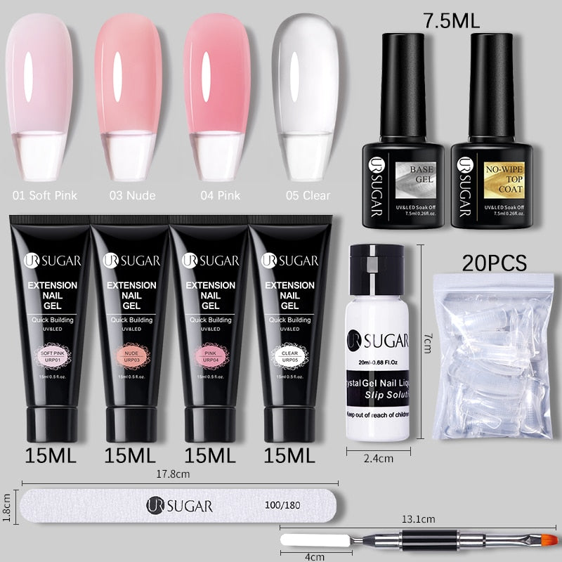 Acrylic UV Gel Extension Nail Gel Kit