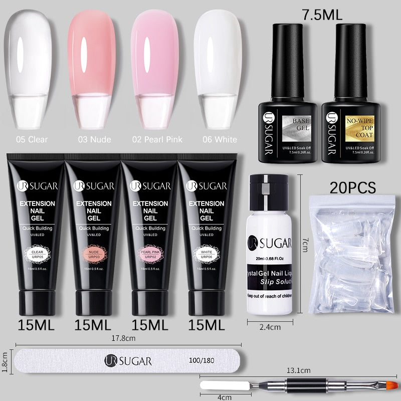 Acrylic UV Gel Extension Nail Gel Kit