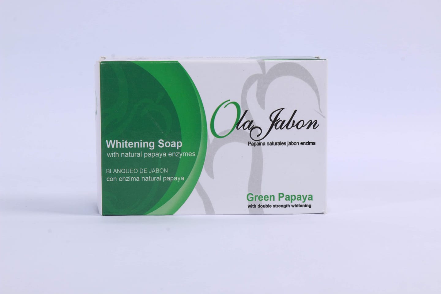 Ola Jabon Soap Green Papaya with Double Strength Lightening  130g