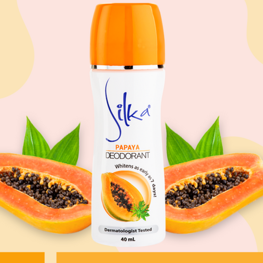 Silka Whitening Deo Roll-On Orange Papaya